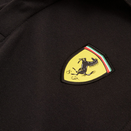 Koszulka polo męska Puma FERRARI RACE GRAPHIC czarna 62705301