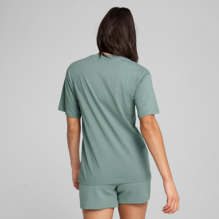 Koszulka męska Puma ESS NO. 1 LOGO RELAXED zielona 68497030