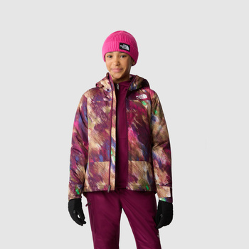 Kurtka narciarska dziewczęca The North Face FREEDOM wielokolorowa NF0A82Y6OME