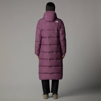 Parka puchowa damska The North Face TRIPLE C fioletowa NF0A84J41NI