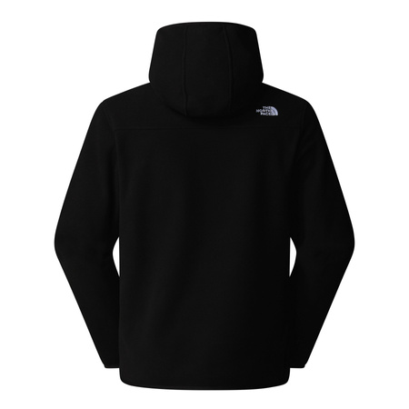 Polar z kapturem męski The North Face GLACIER FLEECE PULLOVER czarny NF0A8D0SJK3