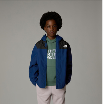 Kurtka przeciwdeszczowa chłopięca The North Face ANTORA RAIN granatowa NF0A8A48D1R