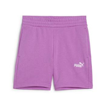 Szorty damskie Puma ESS SMALL NO.1 LOGO różowe 68244189