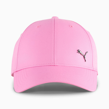 Czapka z daszkiem dziecięca Puma ESS METAL CAT JR różowa 02655604