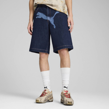 Spodenki męskie Puma X ASAP ROCKY DENIM granatowe 63106601
