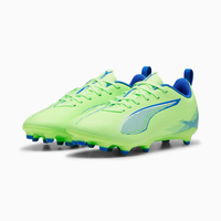 Korki chłopięce Puma ULTRA 5 PLAY FG/AG JR zielone 10769503