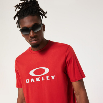 Koszulka męska Oakley O BARK 2.0 czerwona FOA402167-4CH