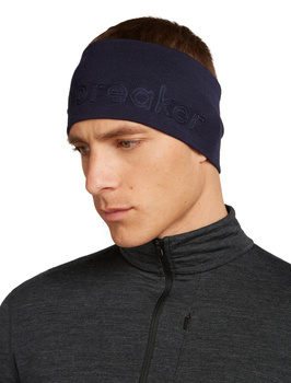 Opaska na głowę unisex Icebreaker 260 TECH granatowa IB0A57AG401