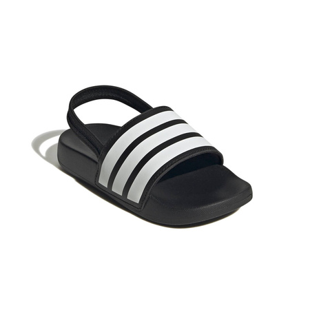 Klapki dziecięce adidas ADILETTE ESTRAP I czarne JR5328