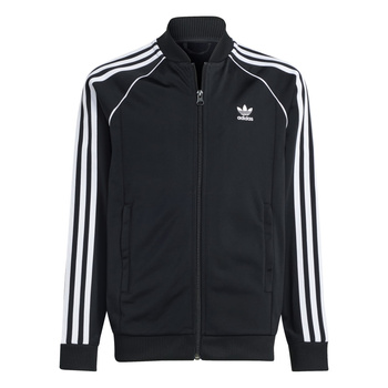 Bluza dresowa dziecięca adidas SST czarna IX7628