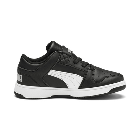 Buty sportowe dziecięce Puma REBOUND LAYUP LO SL V PS czarne 37049202