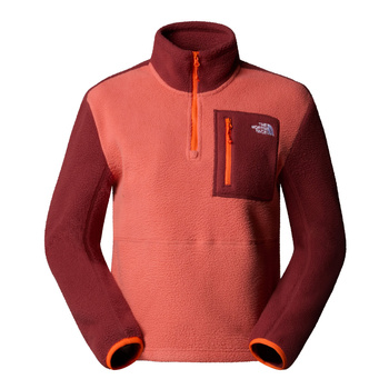 Polar damski The North Face YUMIORI 1/4 ZIP różowy NF0A8E89EOW