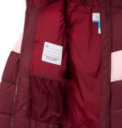 Kurtka narciarska dziewczęca Columbia ARCTIC BLAST III bordowa 2089741624