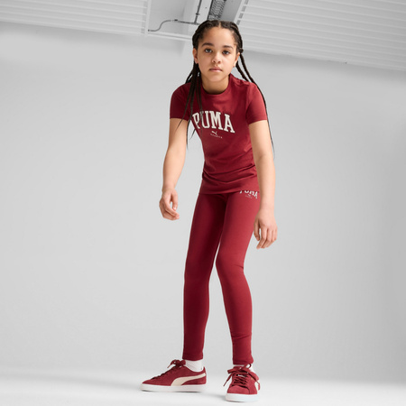 Koszulka dziewczęca Puma SQUAD czerwona 68177913