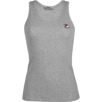 Piżama damska Fila ROUNDNECK TANK IN JERSEY RIB szara FPS4022-400