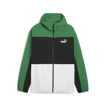 Bluza z kapturem męska Puma WINDBREAKER ARCHIVE zielona 67538786