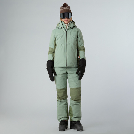 Spodnie narciarskie damskie The North Face LENADO zielone NF0A8DEYD5M