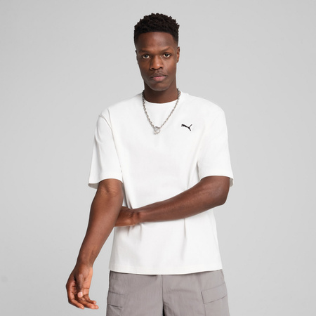 Koszulka męska Puma WARDROBE ESS BOXY biała 62964502