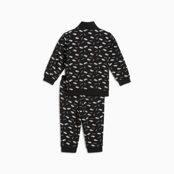 Komplet dresowy dziecięcy Puma BMW MMS TODDLER AOP czarny 62752501