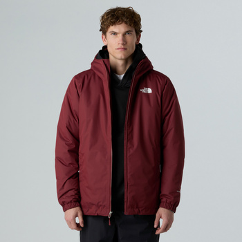 Kurtka wodoodporna męska The North Face QUEST INSULATED bordowa NF00C30225Q