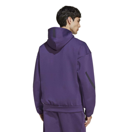 Bluza z kapturem męska adidas Z.N.E. fioletowa KB7124