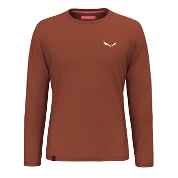Longsleeve trekkingowy męski Salewa PEDROC DRY brązowy 00-0000028578_7240