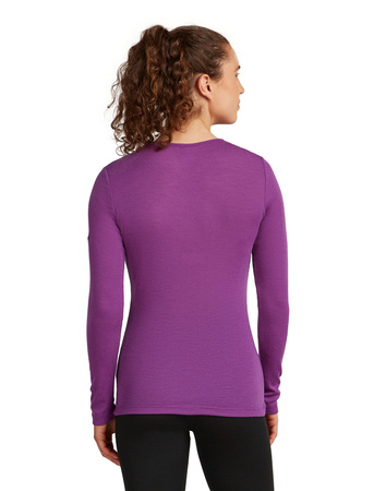 Longsleeve termiczny damski Icebreaker 175 EVERYDAY fioletowy IB1044710A3