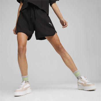 Spodenki damskie Puma HER 5'' czarne 67870101