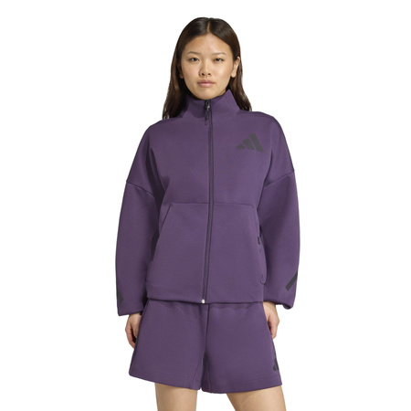 Bluza damska adidas Z.N.E. fioletowa JW7780