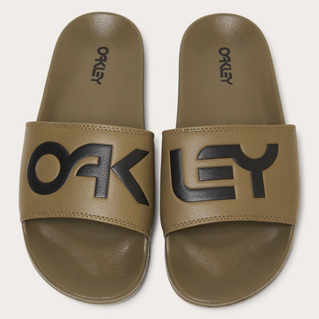 Klapki męskie Oakley B1B SLIDE 2.0 zielone FOF100424-7CE