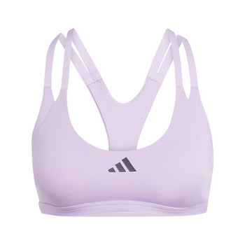 Stanik sportowy damski adidas AEROIMPACT LUXE fioletowy KA3794