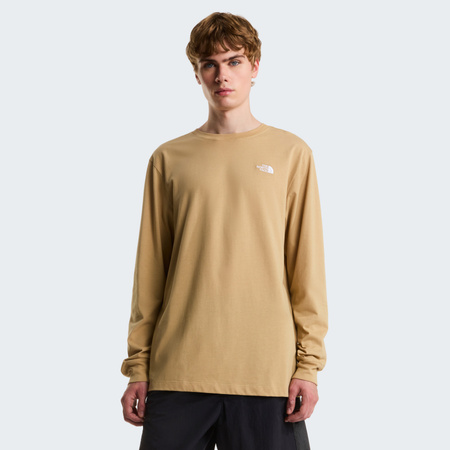 Longsleeve męski The North Face EVOLUTION SIMPLE DOME REGULAR brązowy NF0A8EU3LK5