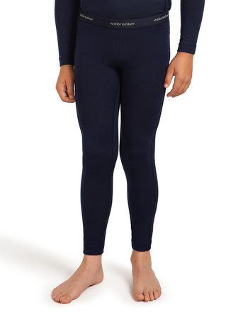 Legginsy termiczne dziecięce Icebreaker 200 OASIS granatowe IB104503401
