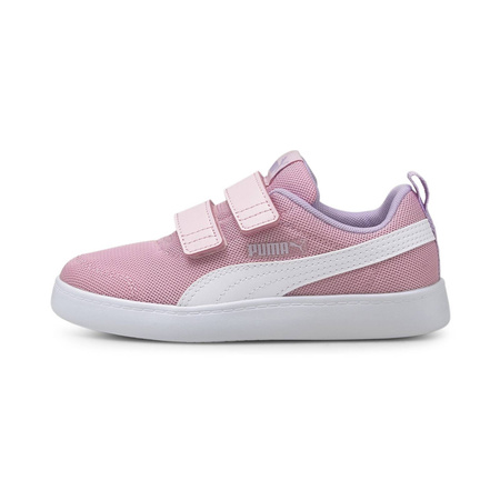 Buty sportowe dziecięce Puma COURTFLEX V2 różowe 37175808