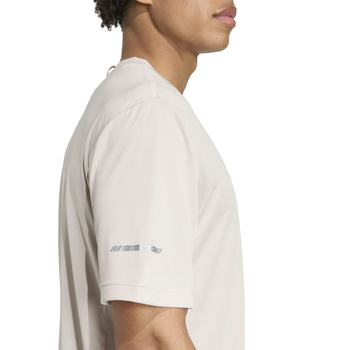 Koszulka treningowa męska adidas TRAINING ESSENTIALS HOLIDAY PACK beżowa JZ4162