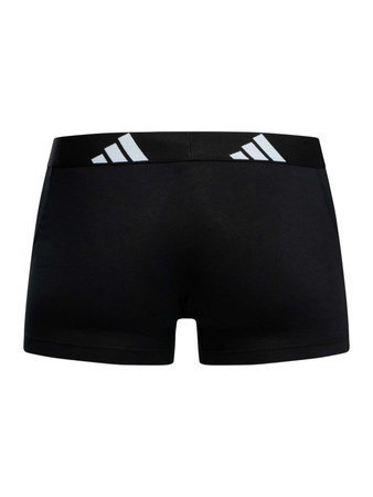 Bokserki męskie adidas ACTIVE FLEX TRUNKS 3-PACK czarne 4AM002-000