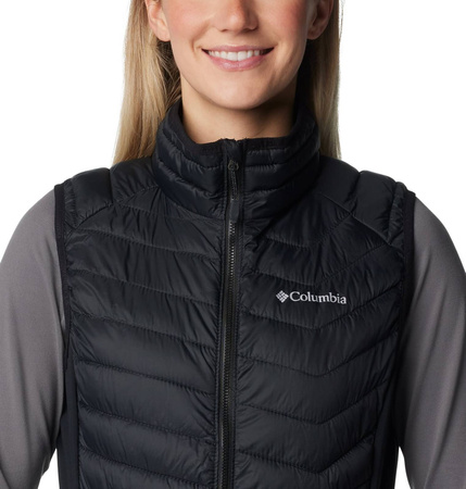 Bezrękawnik damski Columbia POWDER PASS czarny 1832222012