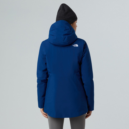 Kurtka z kapturem damska The North Face INLUX INSULATED niebieska NF0A8DZEE11