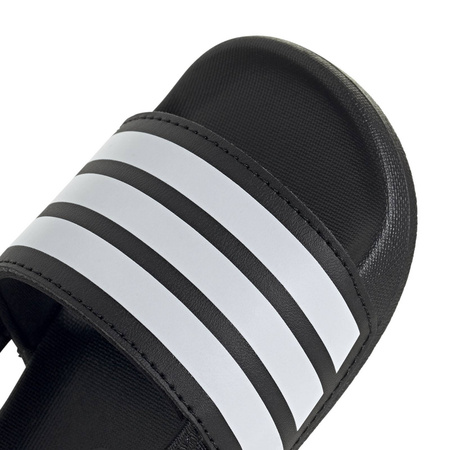 Klapki dziecięce adidas ADILETTE ESTRAP I czarne JR5323