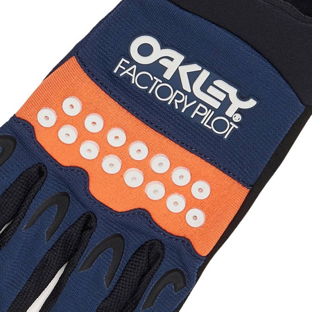 Rękawice rowerowe męskie Oakley SWITCHBACK MTB 2.0 granatowe FOS901324-6LE
