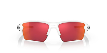 Okulary przeciwsłoneczne unisex Oakley FLAK 2.0 XL białe OO9188-03