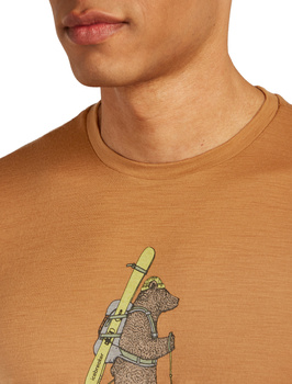 Koszulka męska Icebreaker 150 TECH LITE żółta IB0A57BS0GR