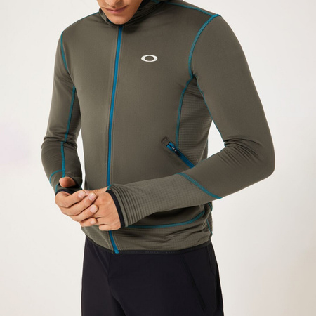 Bluza rowerowa męska Oakley CANOPY zielona FOA407397-7CE