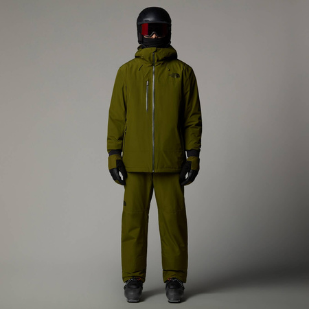 Kurtka narciarska męska The North Face DESCENDIT zielona NF0A87Y9PIB