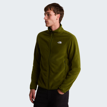 Polar męski The North Face GLACIER FLEECE zielony NF0A8D0RBRI