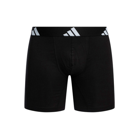 Bokserki męskie adidas ACTIVE FLEX SHORTS 3-PACK czarne 4AM004-000