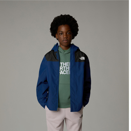 Kurtka przeciwdeszczowa chłopięca The North Face ANTORA RAIN granatowa NF0A8A48D1R