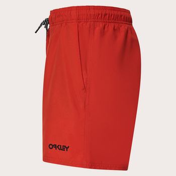 Kąpielówki męskie Oakley BEACH VOLLEY 16 czerwone FOA404310-4CH