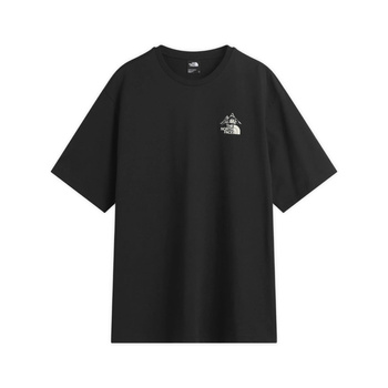 Koszulka unisex The North Face HKE BACKPACK RELAXED czarna NF0A8F2TJK3