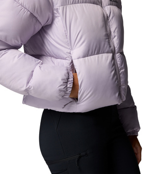 Kurtka puchowa damska Columbia PUFFECT II fioletowa 2088501551